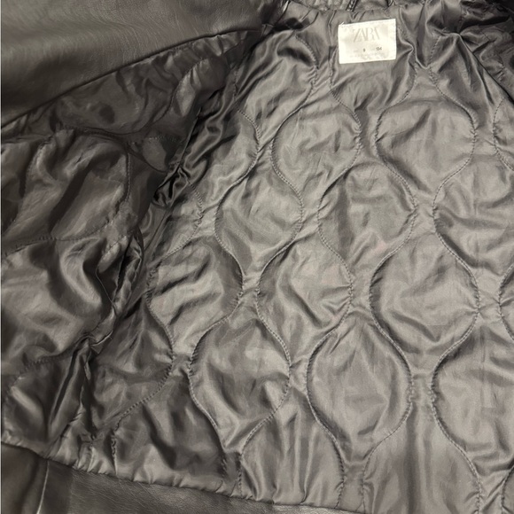 Zara Kids Black Biker Jacket - Picture 3 of 11
